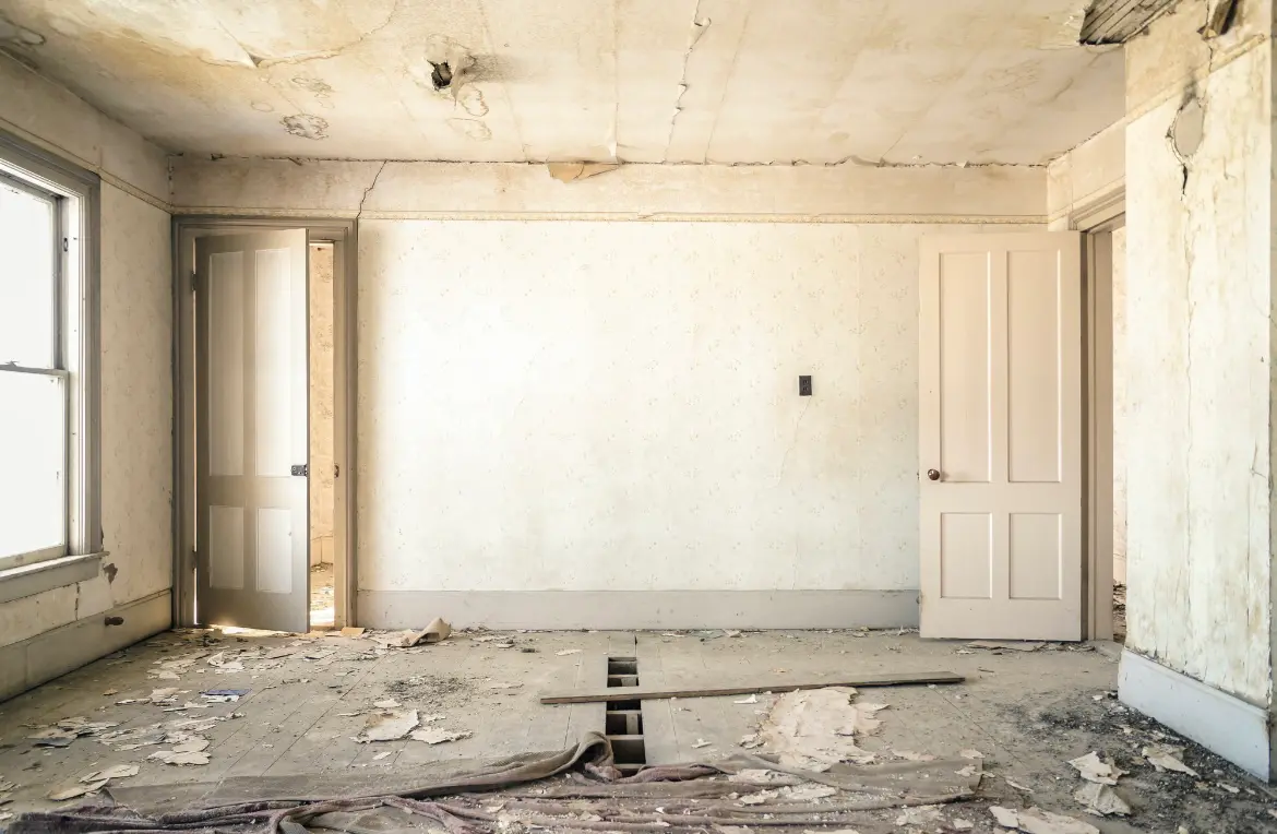 Waste disposal crew managing a cleanout project in Toms River